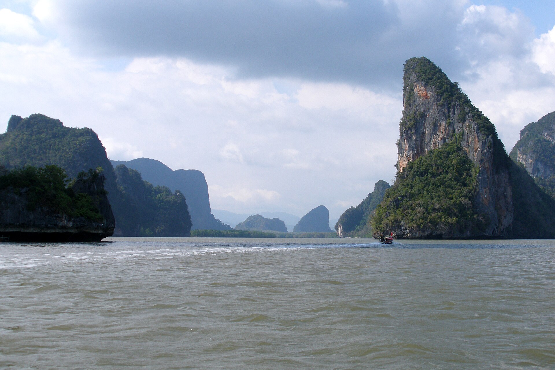 Phang Nga Bay limestone karsts