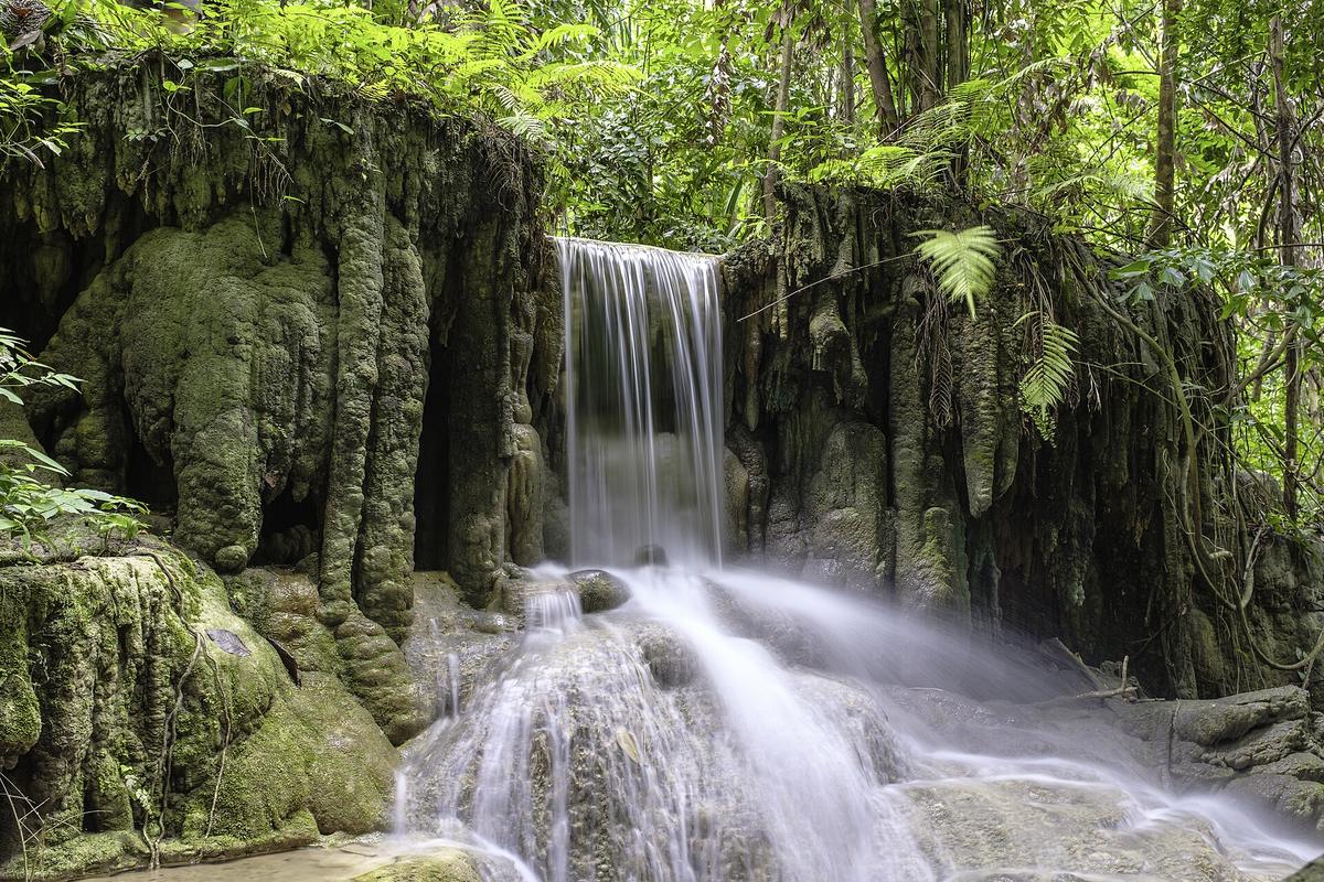 Erawan waterfall Thailand