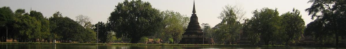 Sukhothai historical park ruins